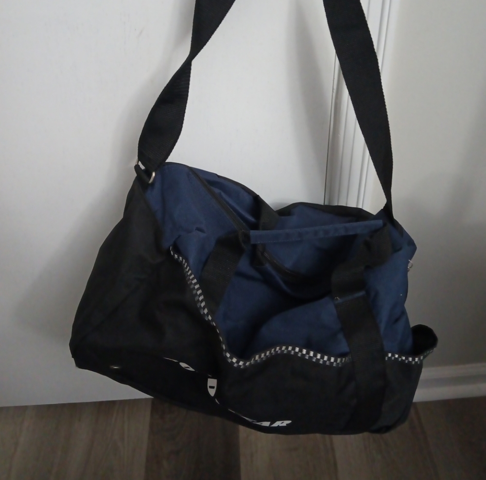 Vintage Good Year nylon small duffel bag